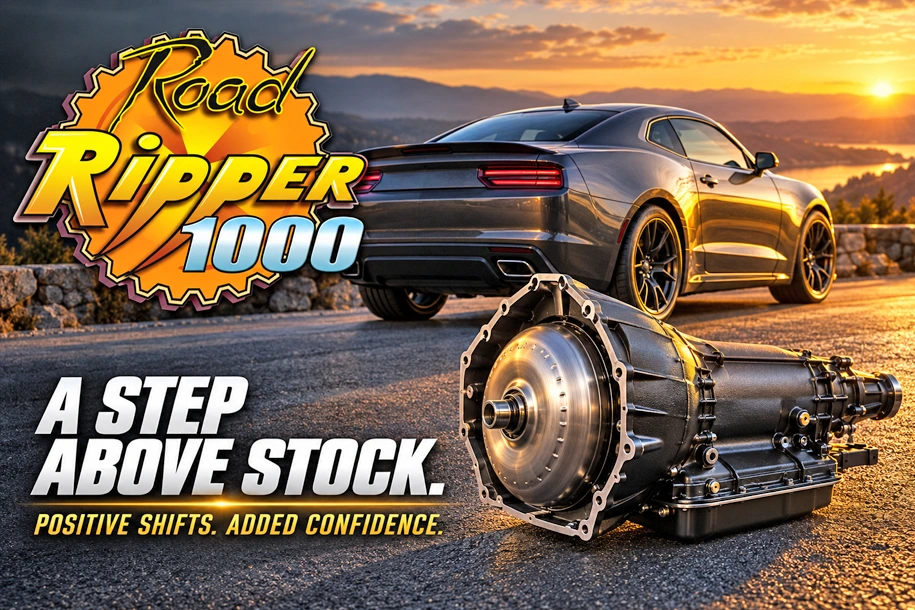 Road Ripper 1000. A step above stock. Positive shifts, added confidence.