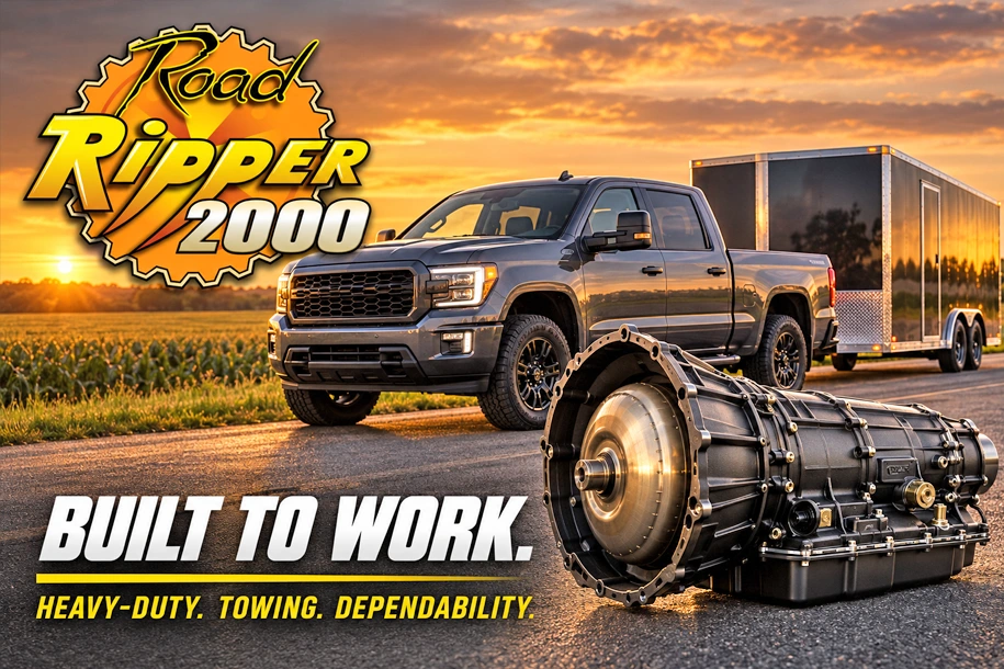 Road Ripper 2000. Built to work. Heavy-duty, towing, dependability.