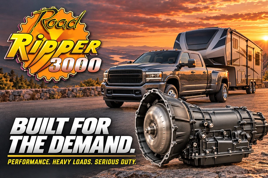 Road Ripper 3000. Built for the demand. Performance, heavy loads, serious duty.